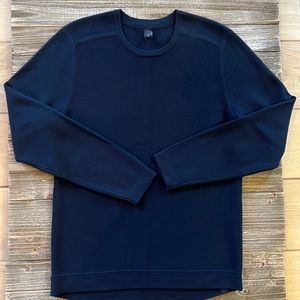 Lululemon, Mens Alpine Air Crew, M, Navy